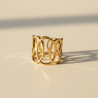 Anillo Golden Lines