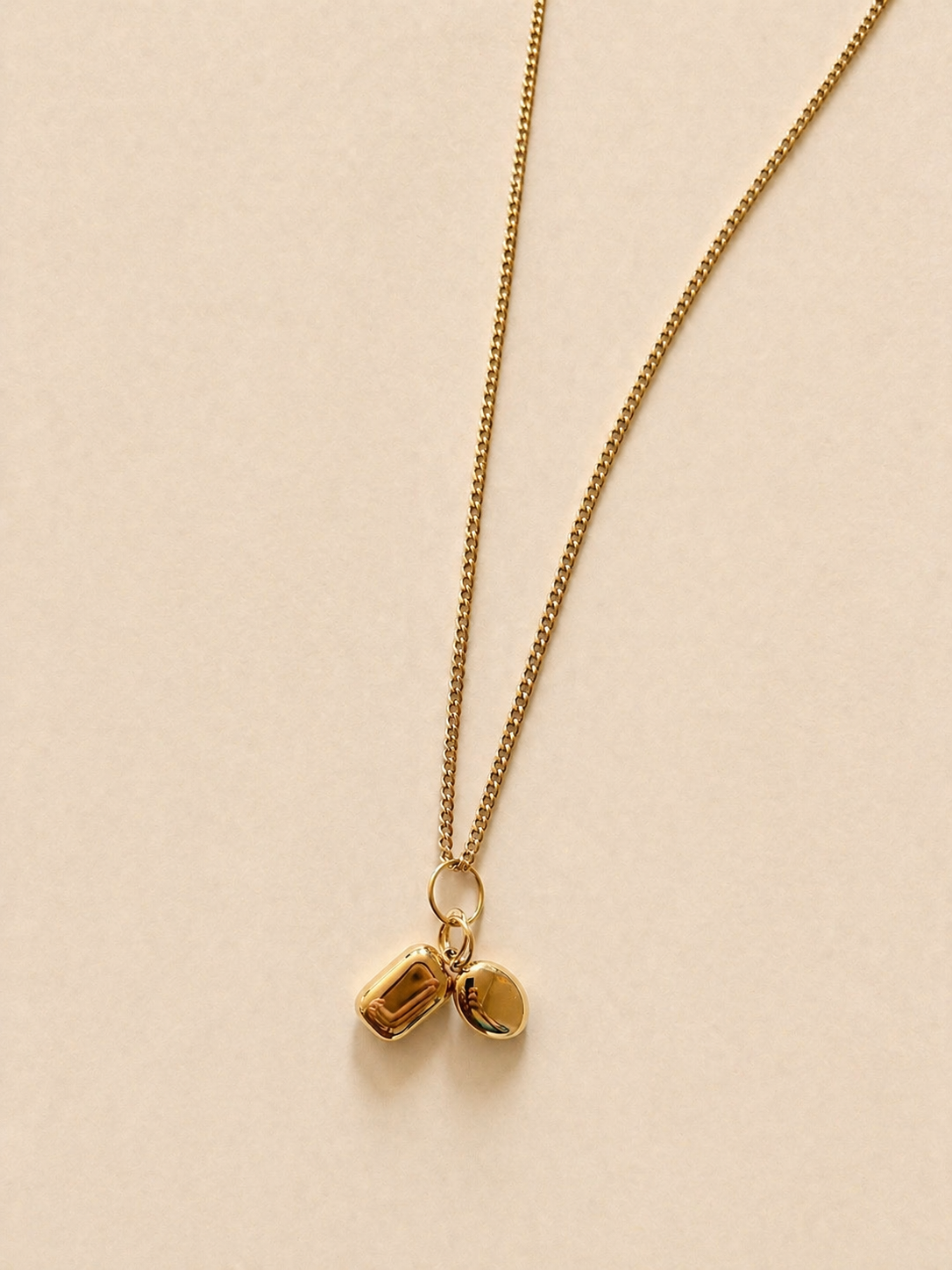 le collier maxi charms gold