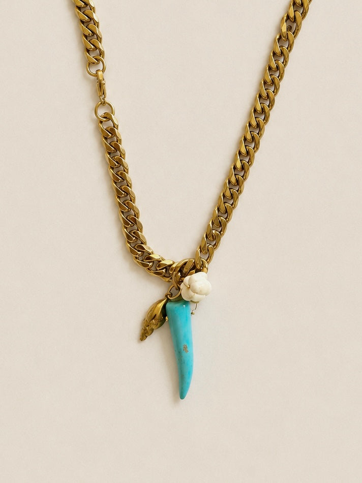 le collier turquesa charm