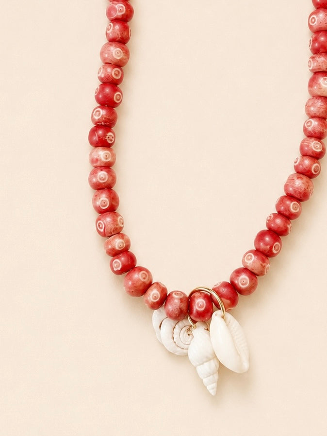 le collier summer I rouge
