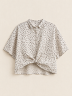la shirt fleurs short
