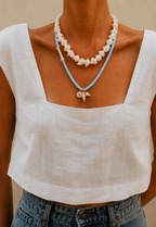 le collier cristal ciel