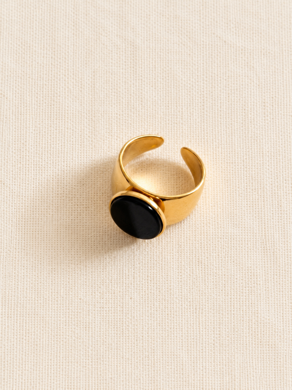 le ring signet · noir
