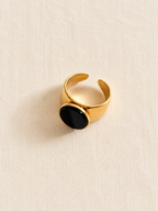 le ring signet · noir
