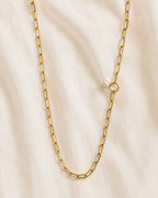le collier maxi white charm