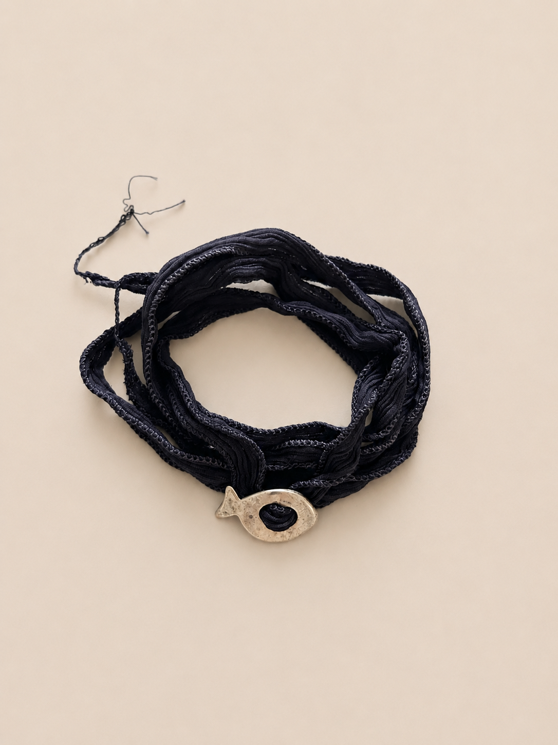 le bracelet poisson navy