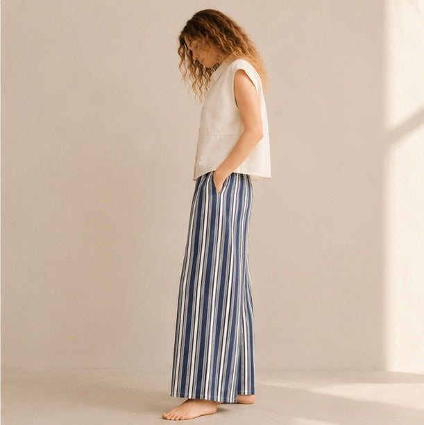 le pantalón capri blue