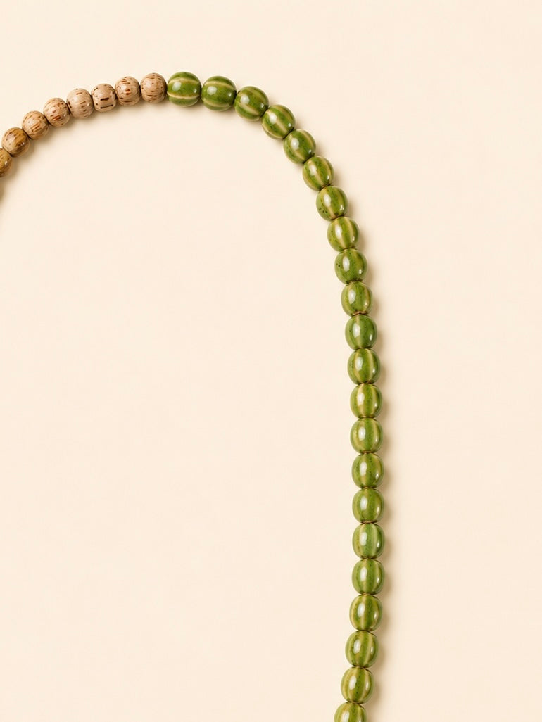le collier summer III ceramique vert
