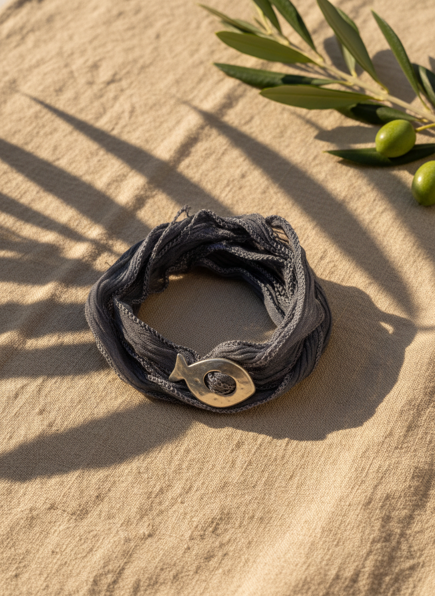 le bracelet poisson azul