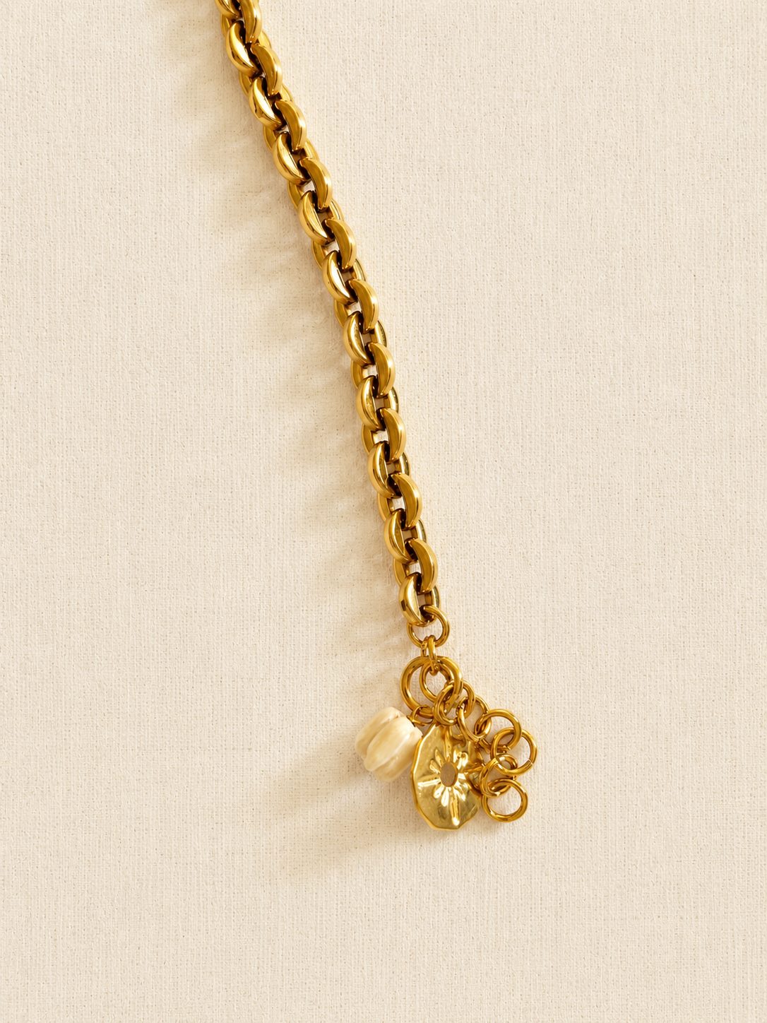 le bracelet white flor