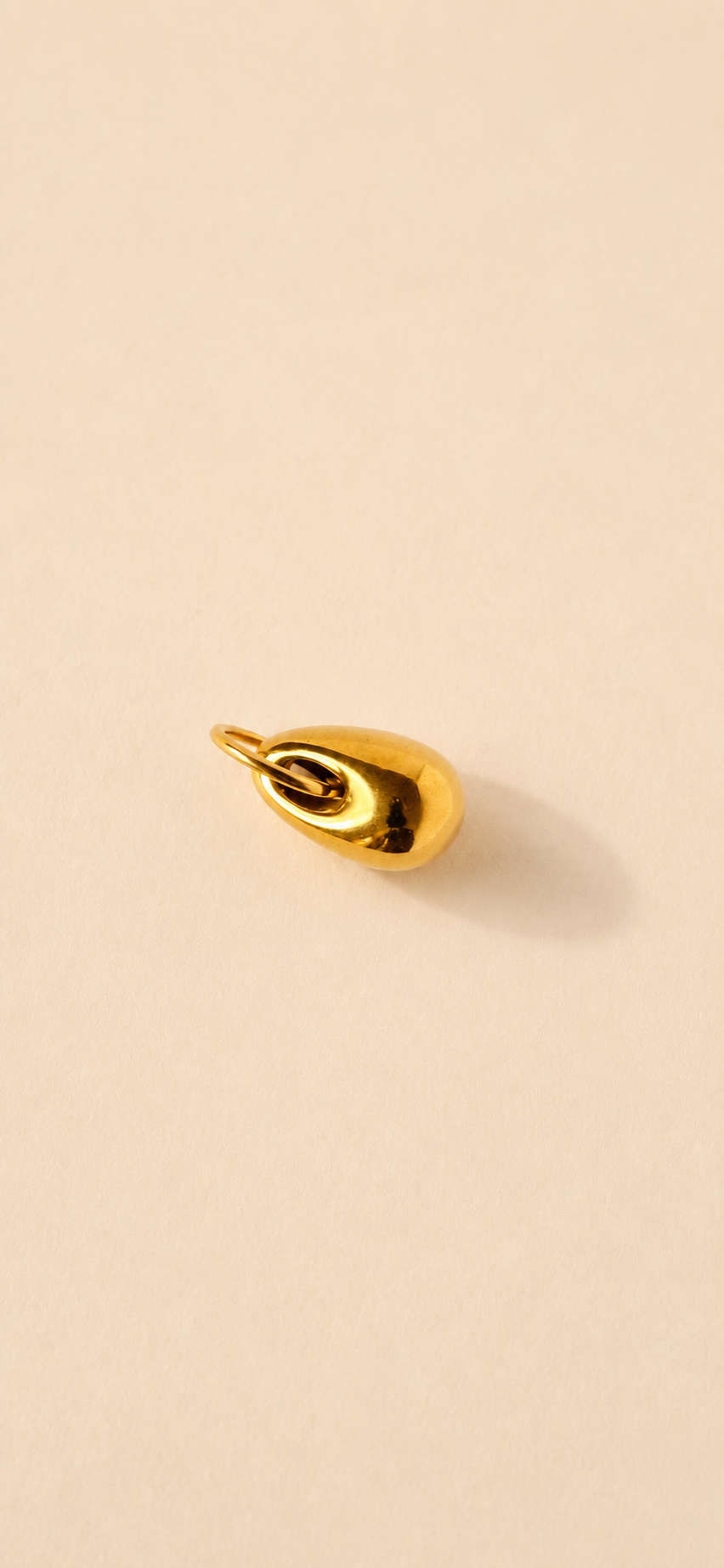 le charm drop gold