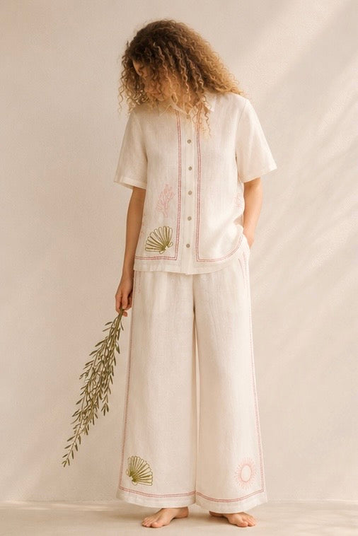 la chemise coquillage