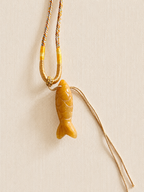 le collier tibet fish beige