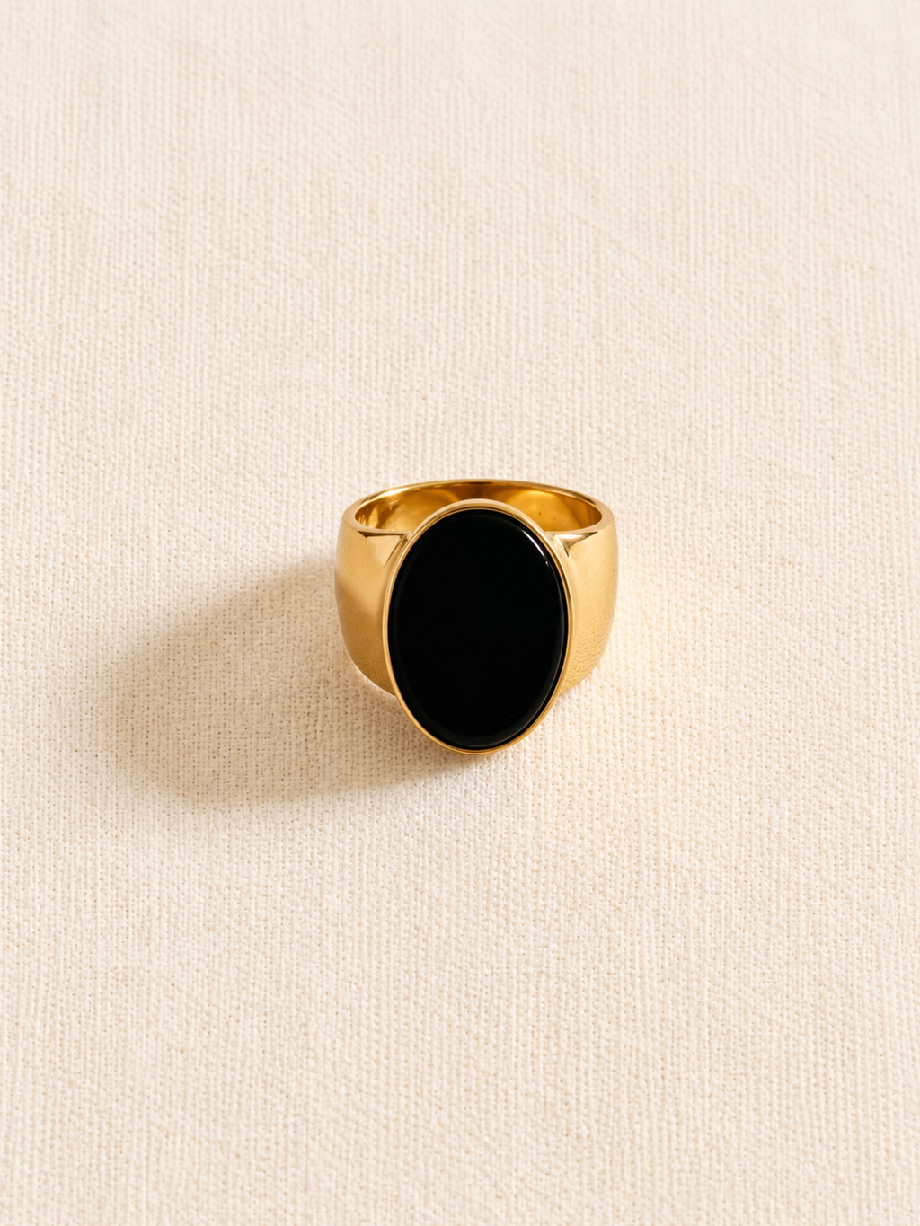 le ring signet · noir