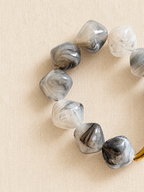 le bracelet galet · gris