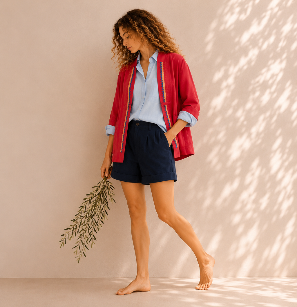 le kimono coral riviera