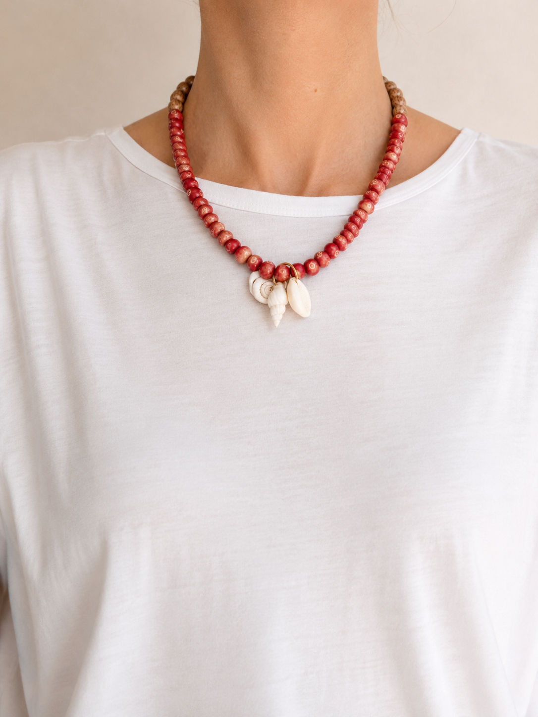 le collier summer I rouge