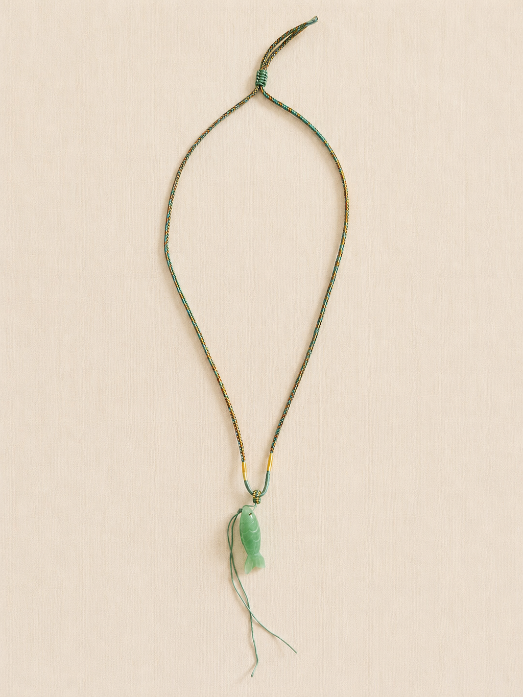 le collier tibet fish azul