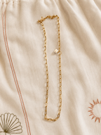 le collier maxi white charm