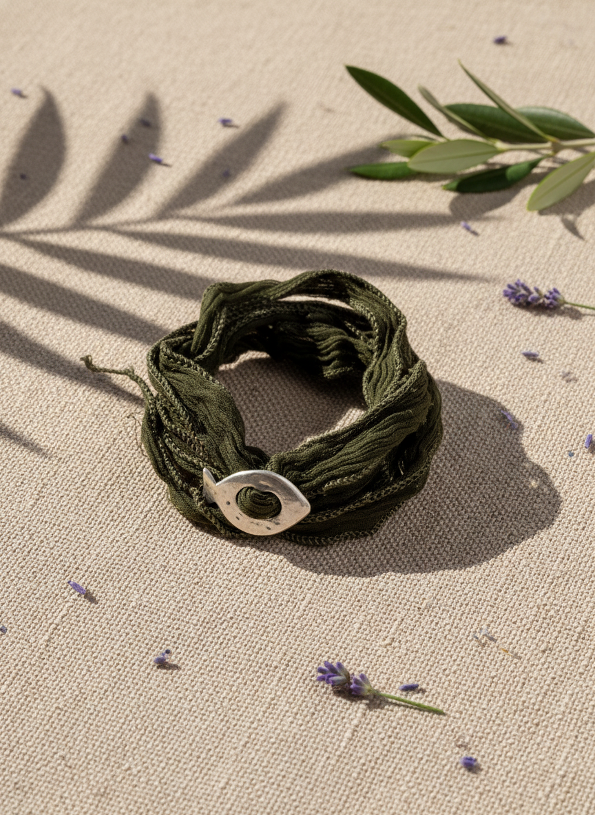 le bracelet poisson caqui