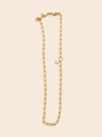 le collier maxi white charm