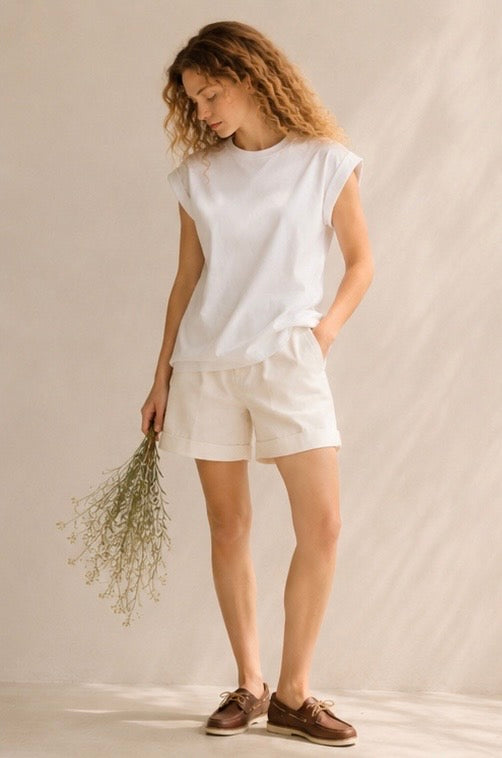 la tshirt ivory