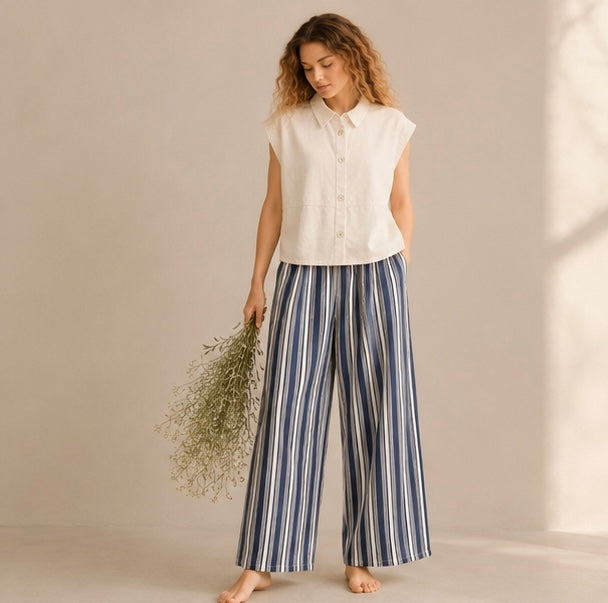 le pantalón capri blue