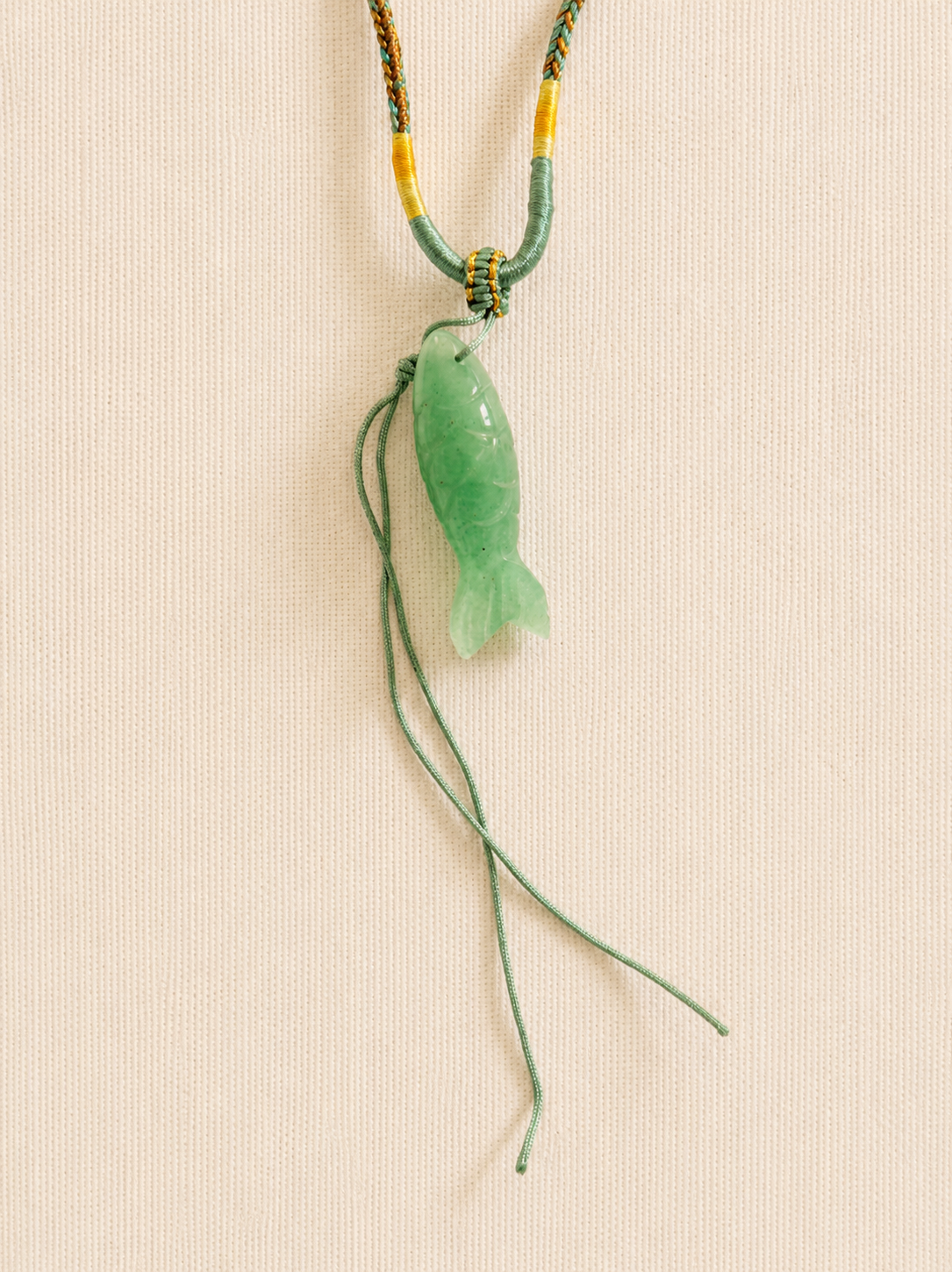 le collier tibet fish azul