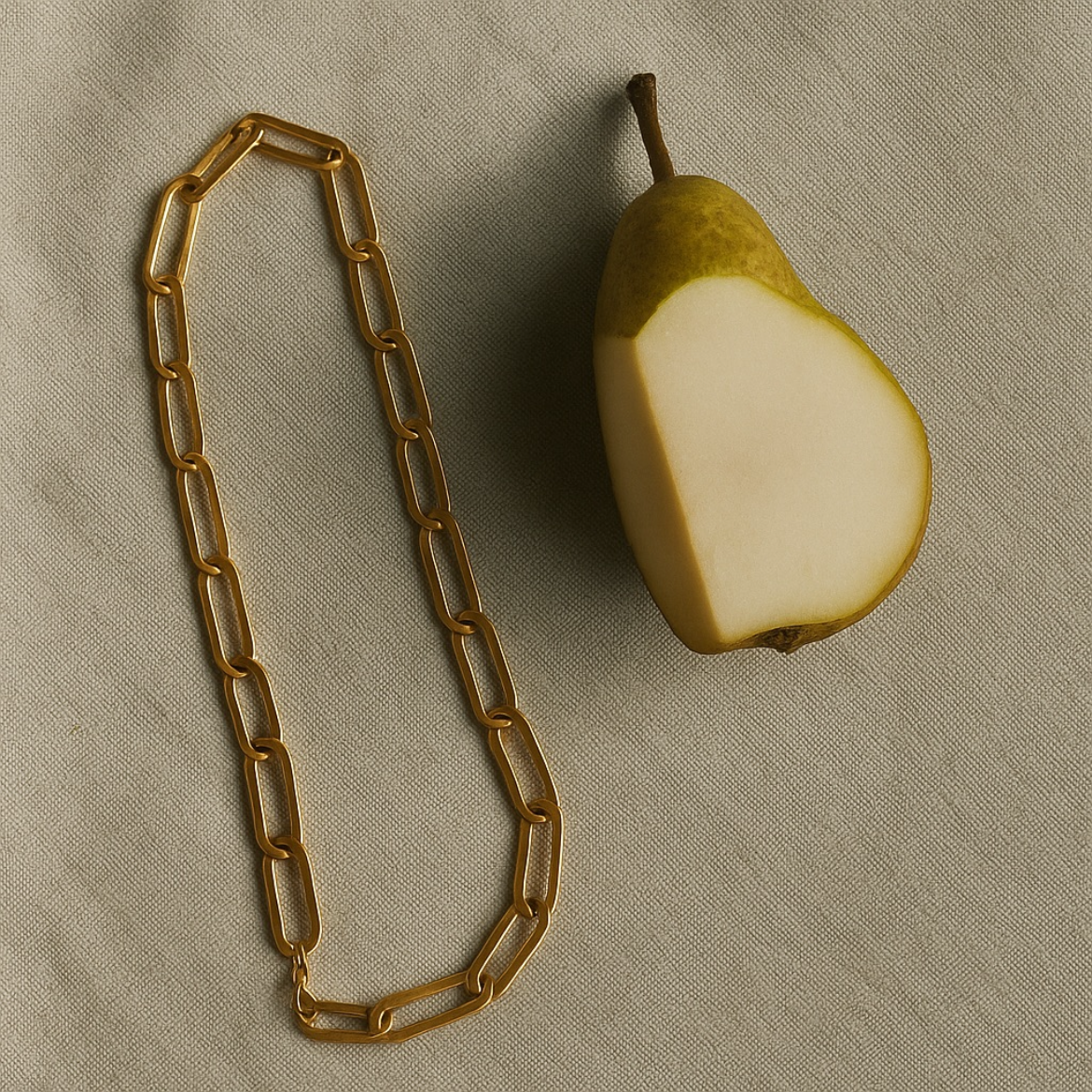 Collar Big Links Gold