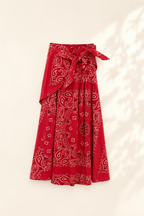 la skirt bandana roja