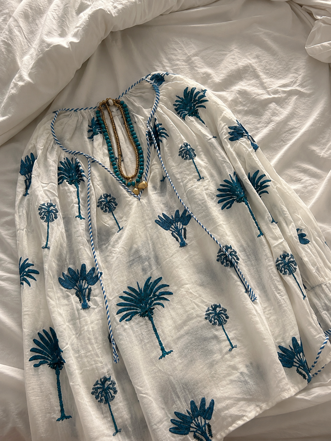 le collier charms azul