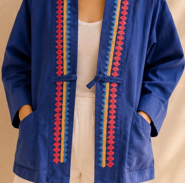le kimono blue riviera