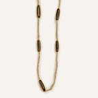 Collar cerámica marrón