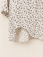 la shirt fleurs short