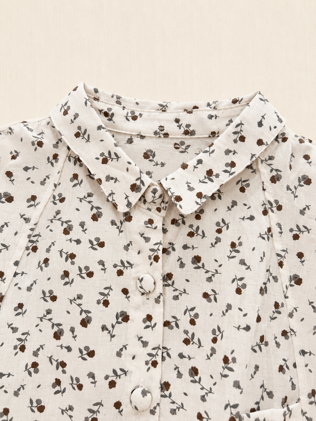 la shirt fleurs short