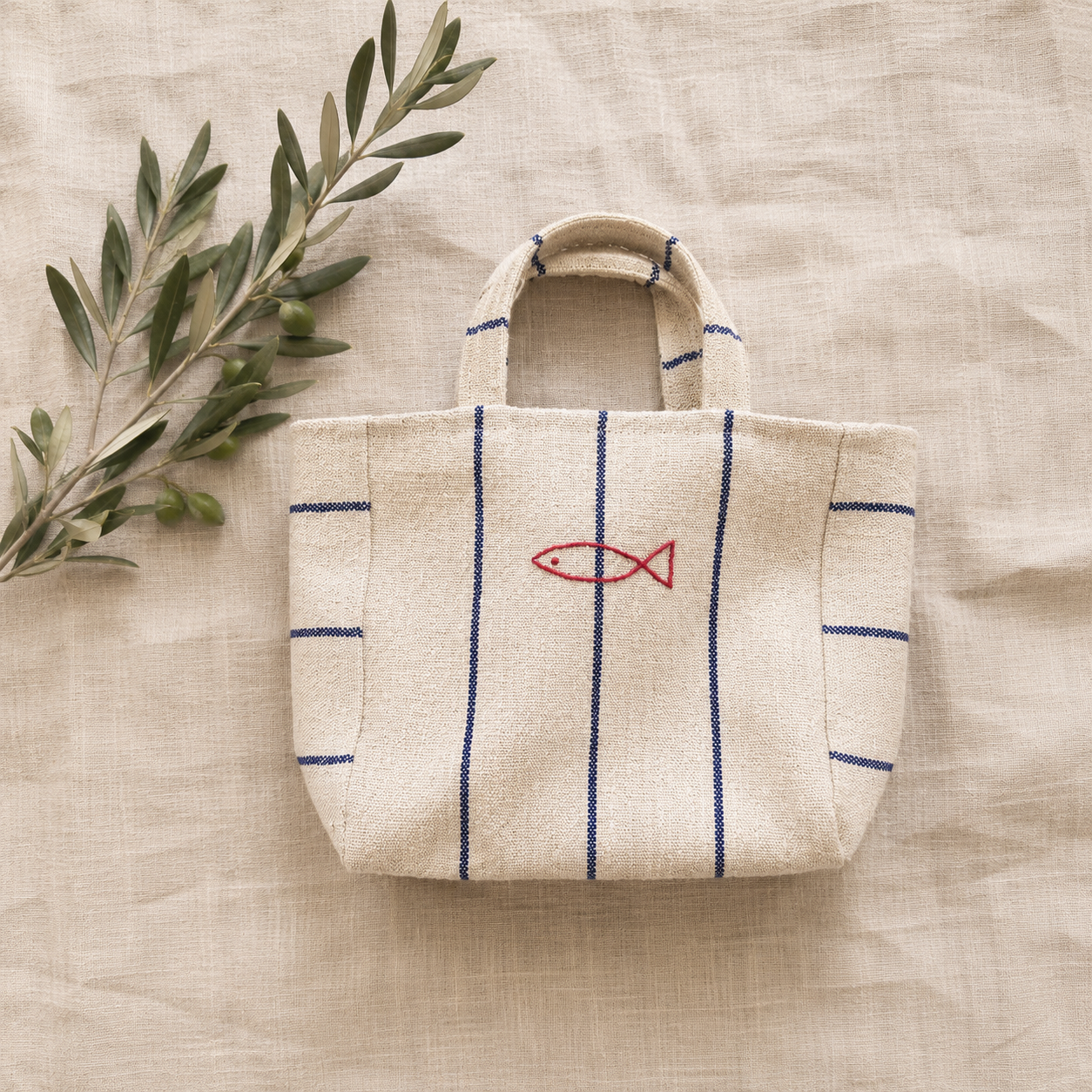 le mini tote poisson