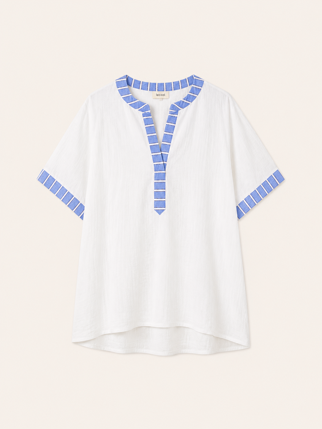 la tshirt rayas azul