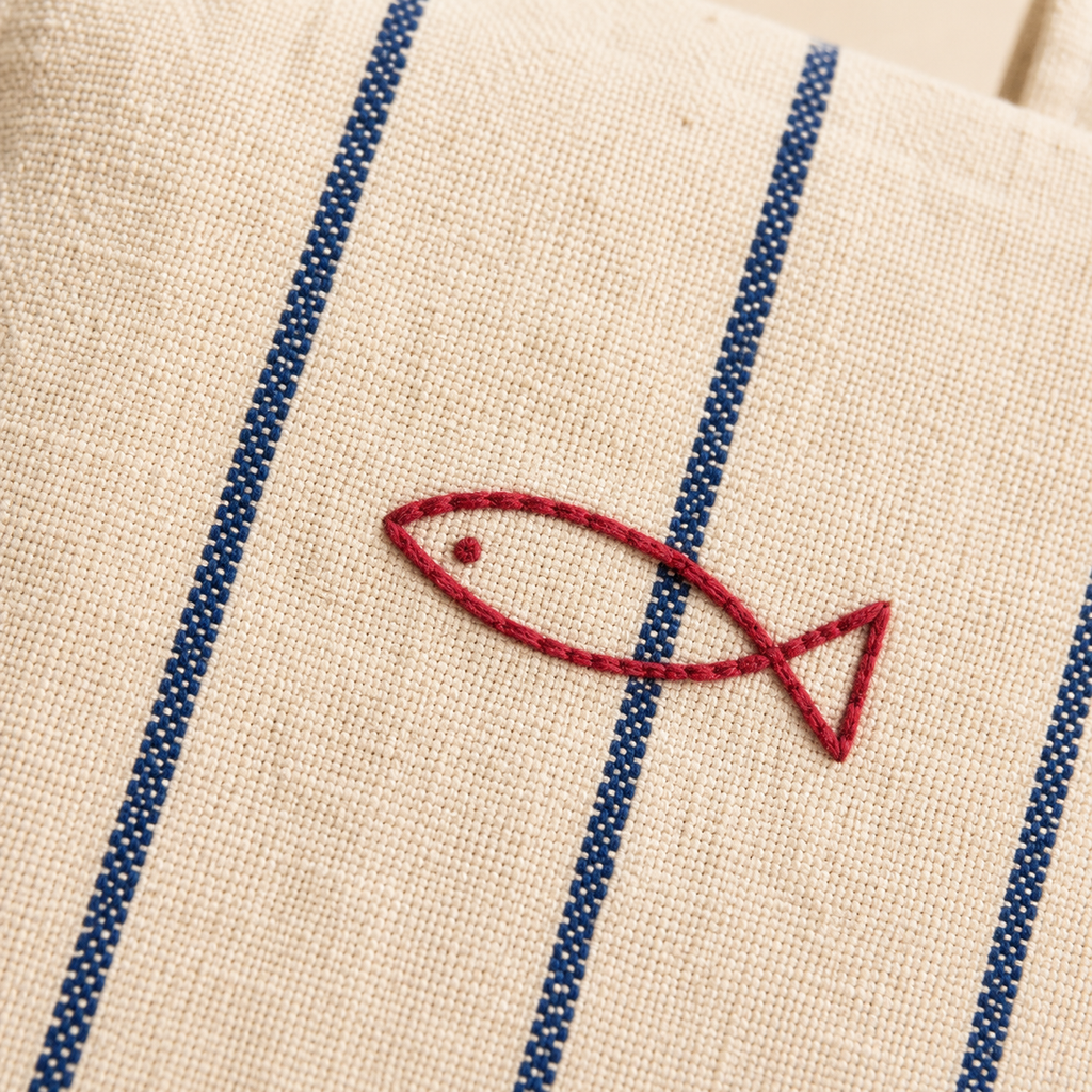 le mini tote poisson