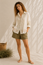 la chemise jardin