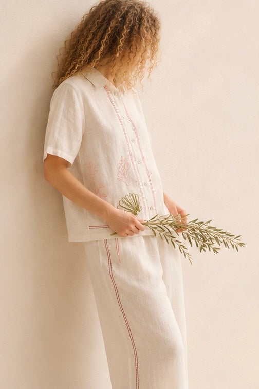 la chemise coquillage