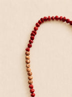 le collier short rouge