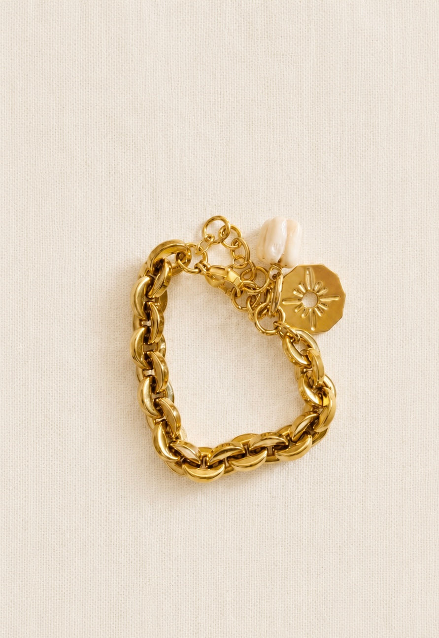 le bracelet white flor