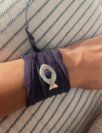 le bracelet poisson navy