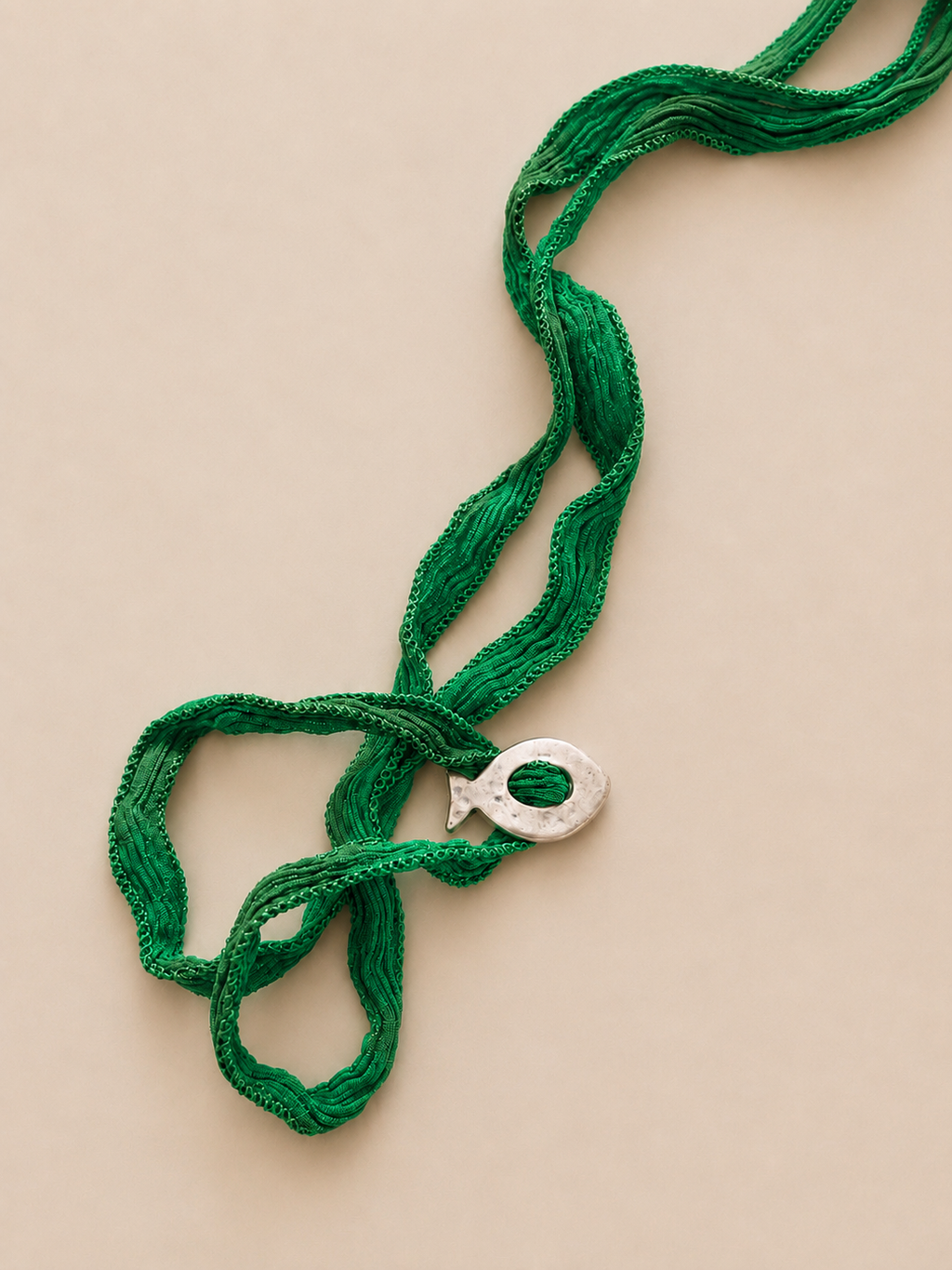 le bracelet poisson verde