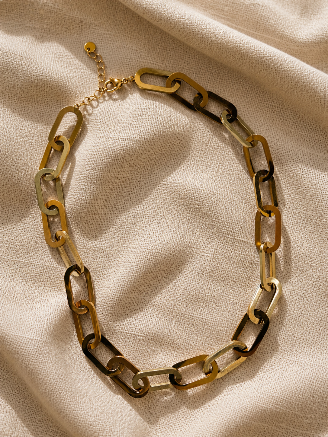 le collier chain oversized