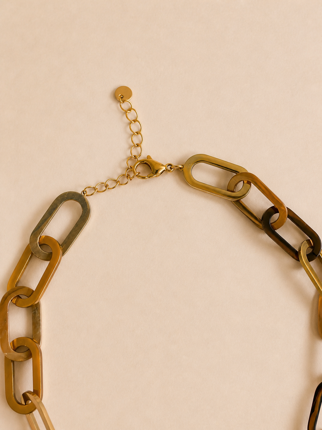 le collier chain oversized