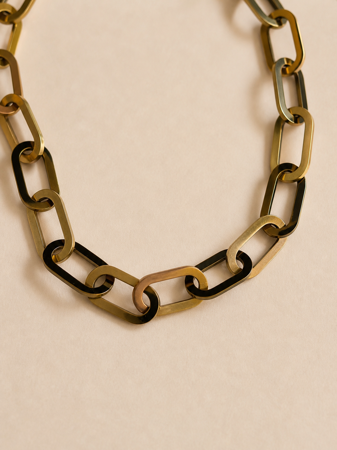 le collier chain oversized
