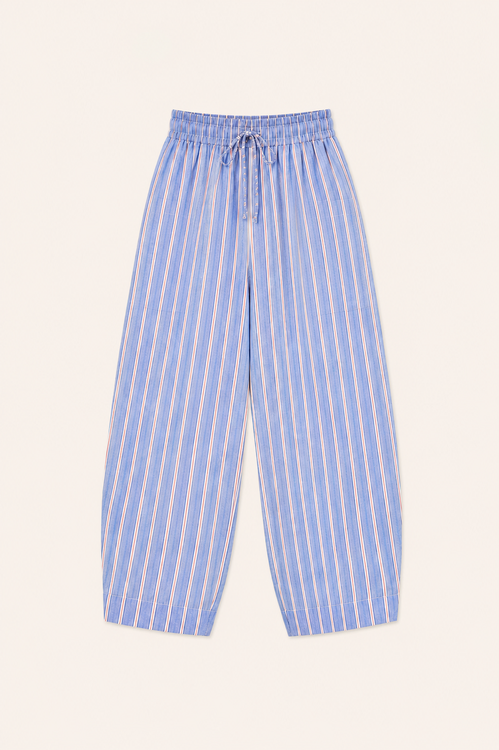 le pantalon rayas azul