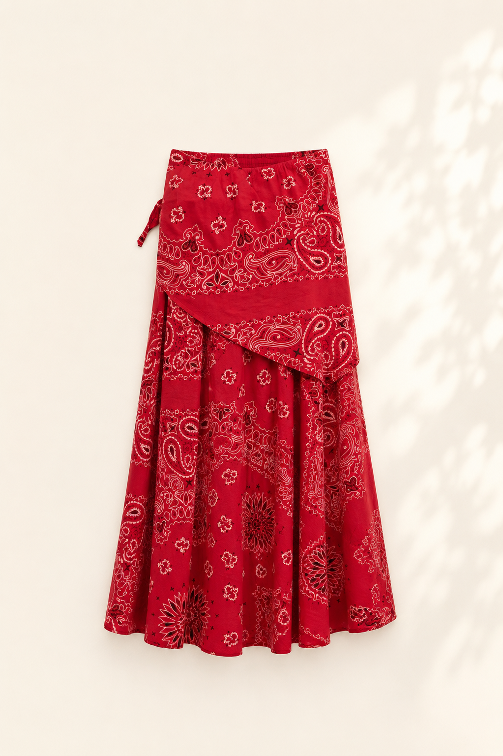 la skirt bandana roja