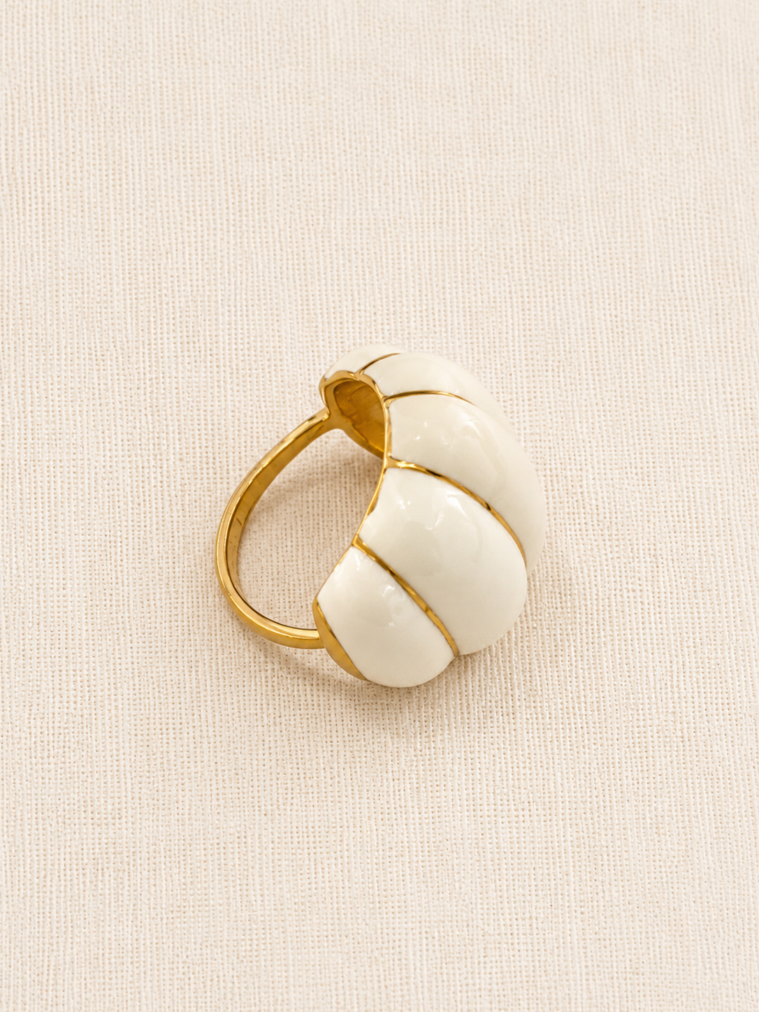 le ring pumpkin écru